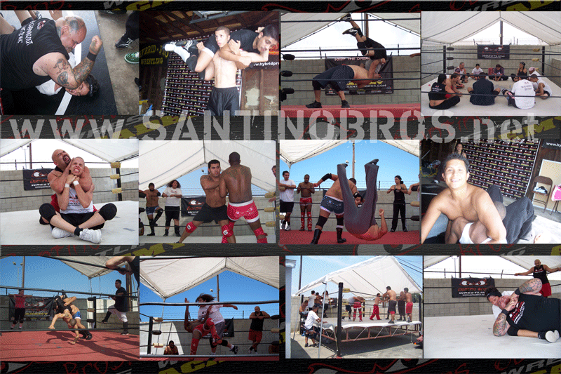 Santino Bros. Wrestling, Pro Wrestling