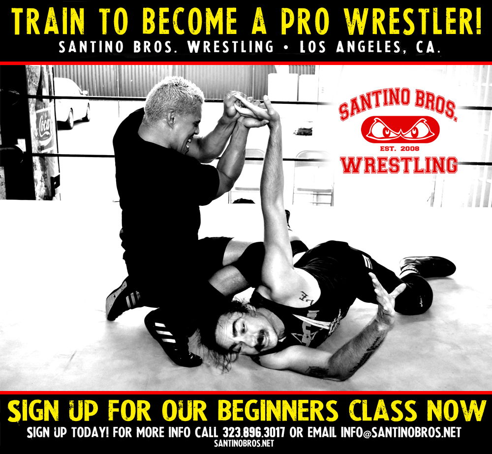 Beginners Pro Wrestling School in Los Angeles. 